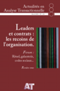 A.A.T. n° 130 Leaders et contrats : les recoins de l'organisation